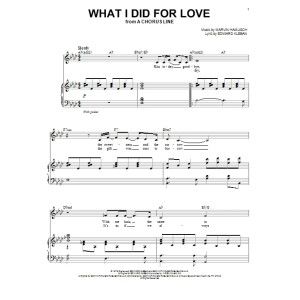 What I Did For Love (from A Chorus Line)