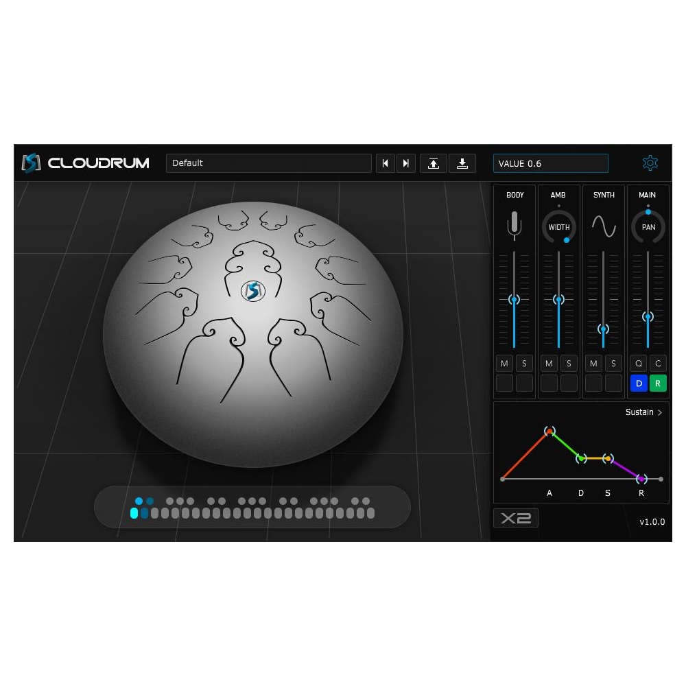 Ample Percussion Cloudrum