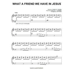 What A Friend We Have In Jesus