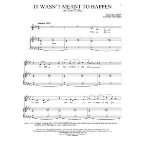 It Wasn't Meant To Happen