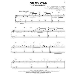 On My Own (from Les Miserables)
