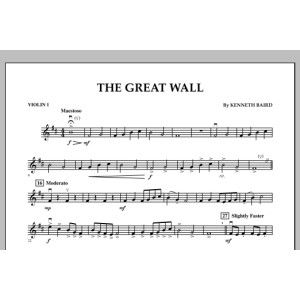 Die Chinesische Mauer - Violine 1