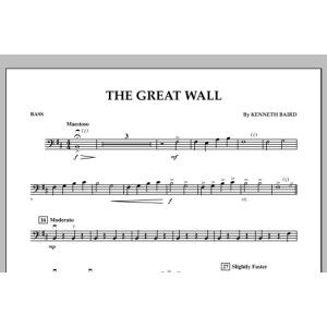 The Great Wall - Bass