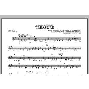 Treasure - Violine 3 (Bratschen-Violinschlüssel)