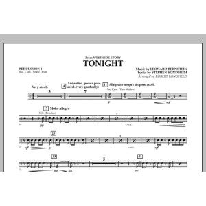 Tonight (from West Side Story) - Percussion 1