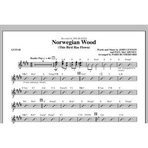 Norwegian Wood (This Bird Has Flown) - Guitar