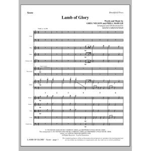 Lamb of Glory - Full Score