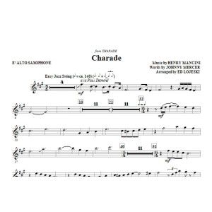 Charade - Altsaxophon