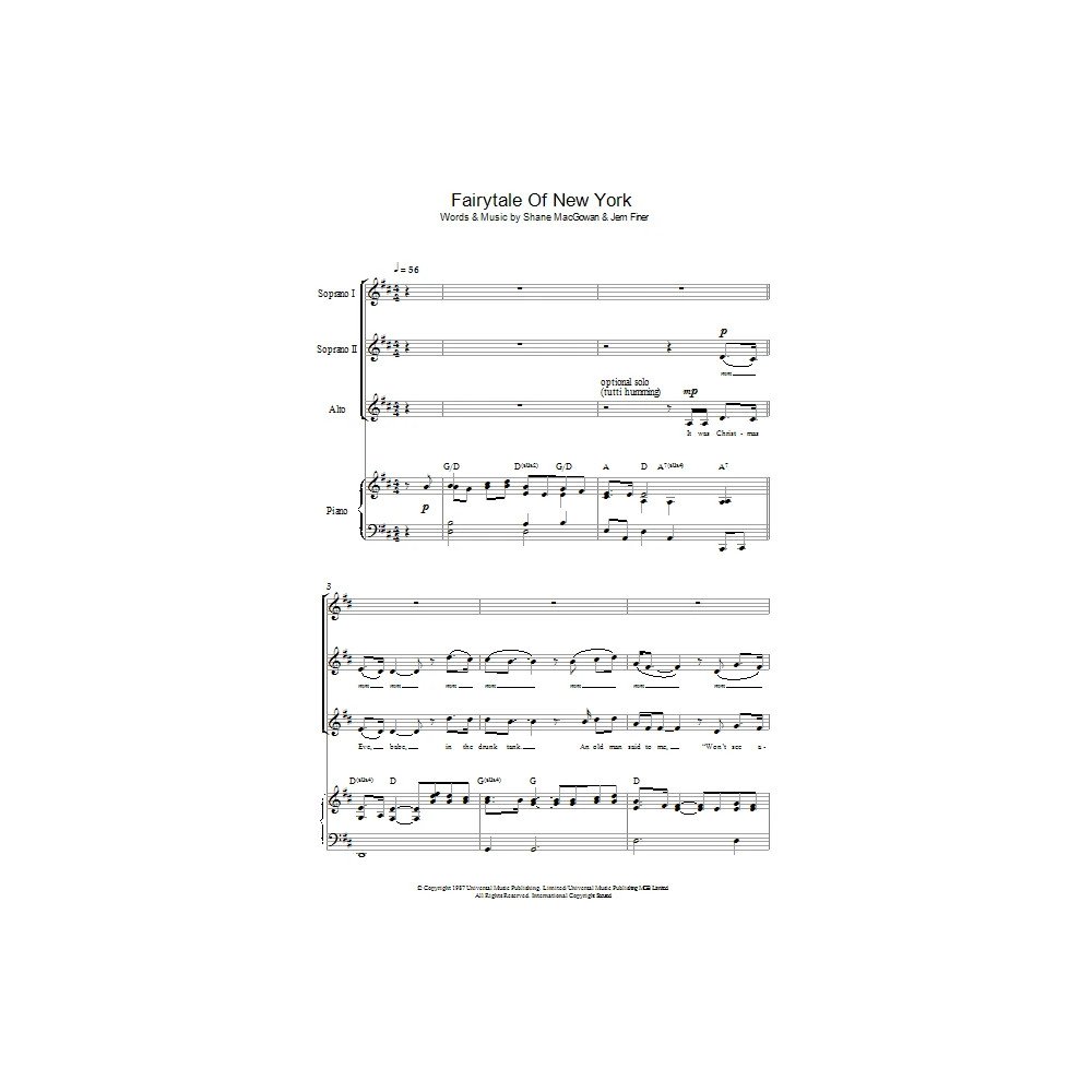 Fairytale Of New York