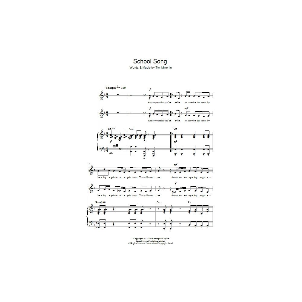 School Song (From 'Matilda The Musical')