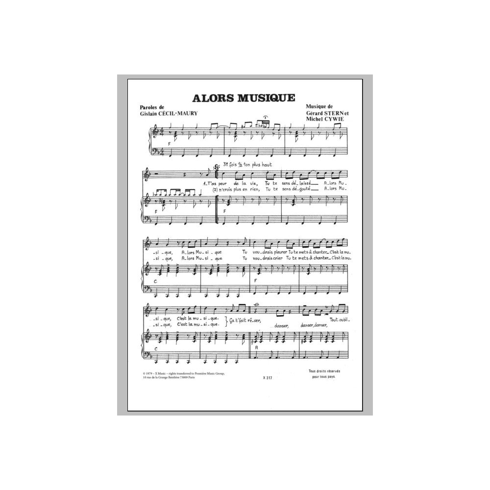 ALORS MUSIQUE!