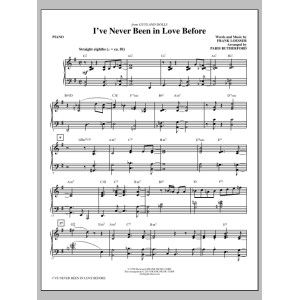 I've Never Been In Love Before (from Guys And Dolls) - Piano