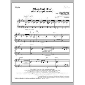 Wen soll ich fürchten (Gott der Engelheere) - Rhythmus