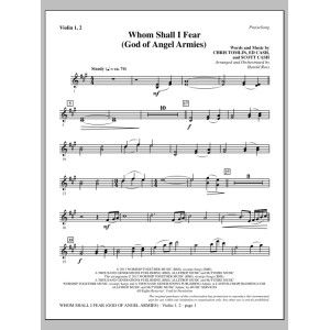 Whom Shall I Fear (God of Angel Armies) - Violine 1, 2