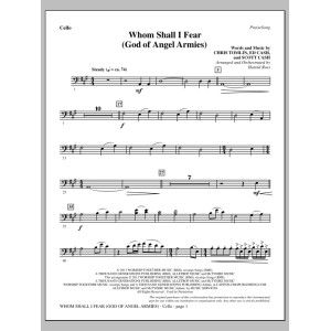 Whom Shall I Fear (God of Angel Armies) - Cello