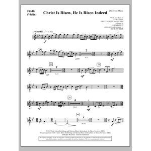 Christus ist auferstanden, er ist wahrhaftig auferstanden - Fiddle/Violine