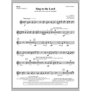 Sing To The Lord (mit "Praise To The Lord, The Almighty") - Trompete 1