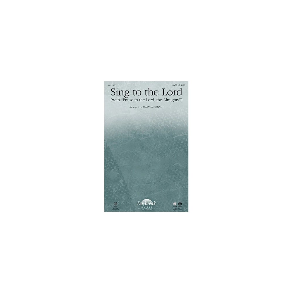Sing To The Lord (mit "Praise To The Lord, The Almighty") - Schlagzeug