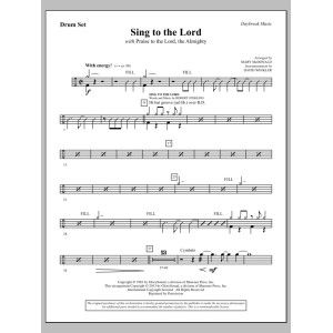 Sing To The Lord (mit "Praise To The Lord, The Almighty") - Schlagzeug