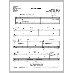 O The Blood - Percussion