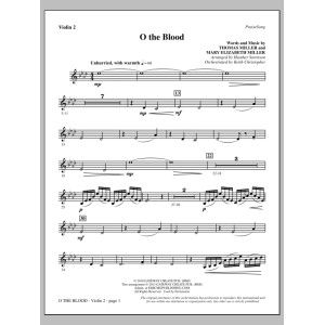 O The Blood - Violin 2