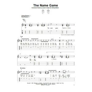 The Name Game