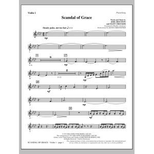 Scandal of Grace - Violin 1