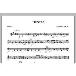 Fiesta - Violin 2