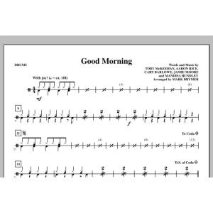 Good Morning - Drums