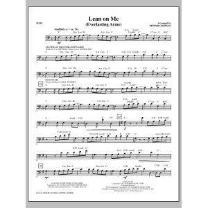 Lean on Me (Everlasting Arms) - Bass