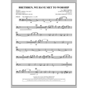 Brethren, We Have Met To Worship - Cello