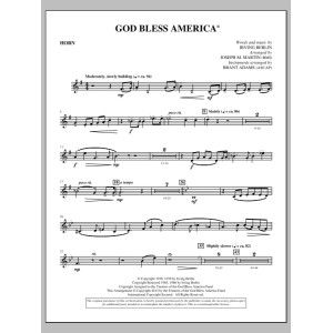 God Bless America - F Horn