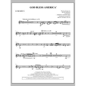 God Bless America - Bb Trumpet 2