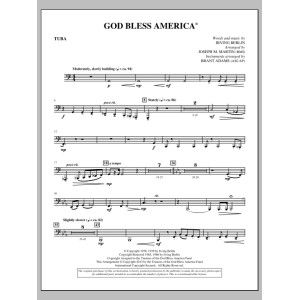 God Bless America - Tuba