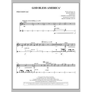 God Bless America - Percussion 1 & 2