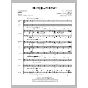 Blessed Assurance - Score
