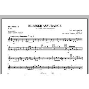 Blessed Assurance - Bb Trompete 2