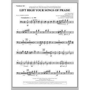 Lift High Your Songs Of Praise (from Footprints In The Sand) - Trombone 1 & 2