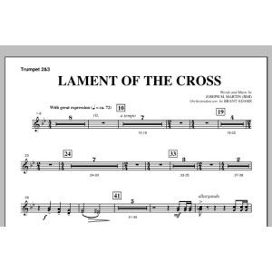 Lament Of The Cross (from "A Time For Alleluia") - Bb Trumpet 2,3