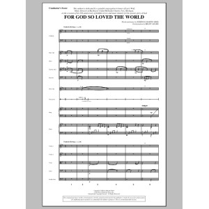For God So Loved the World - Score