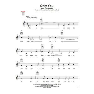 Only You (And You Alone)