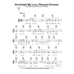 Goodnight My Love, Pleasant Dreams