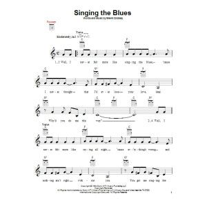 Singing The Blues