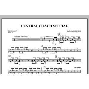 Central Coach Special - Percussion 1