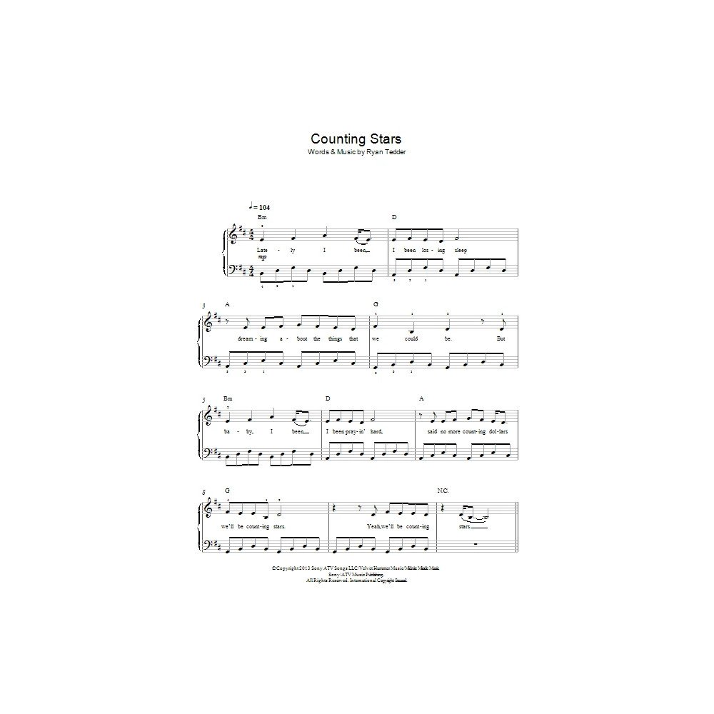 Counting Stars