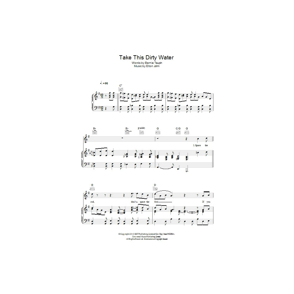 Take This Dirty Water