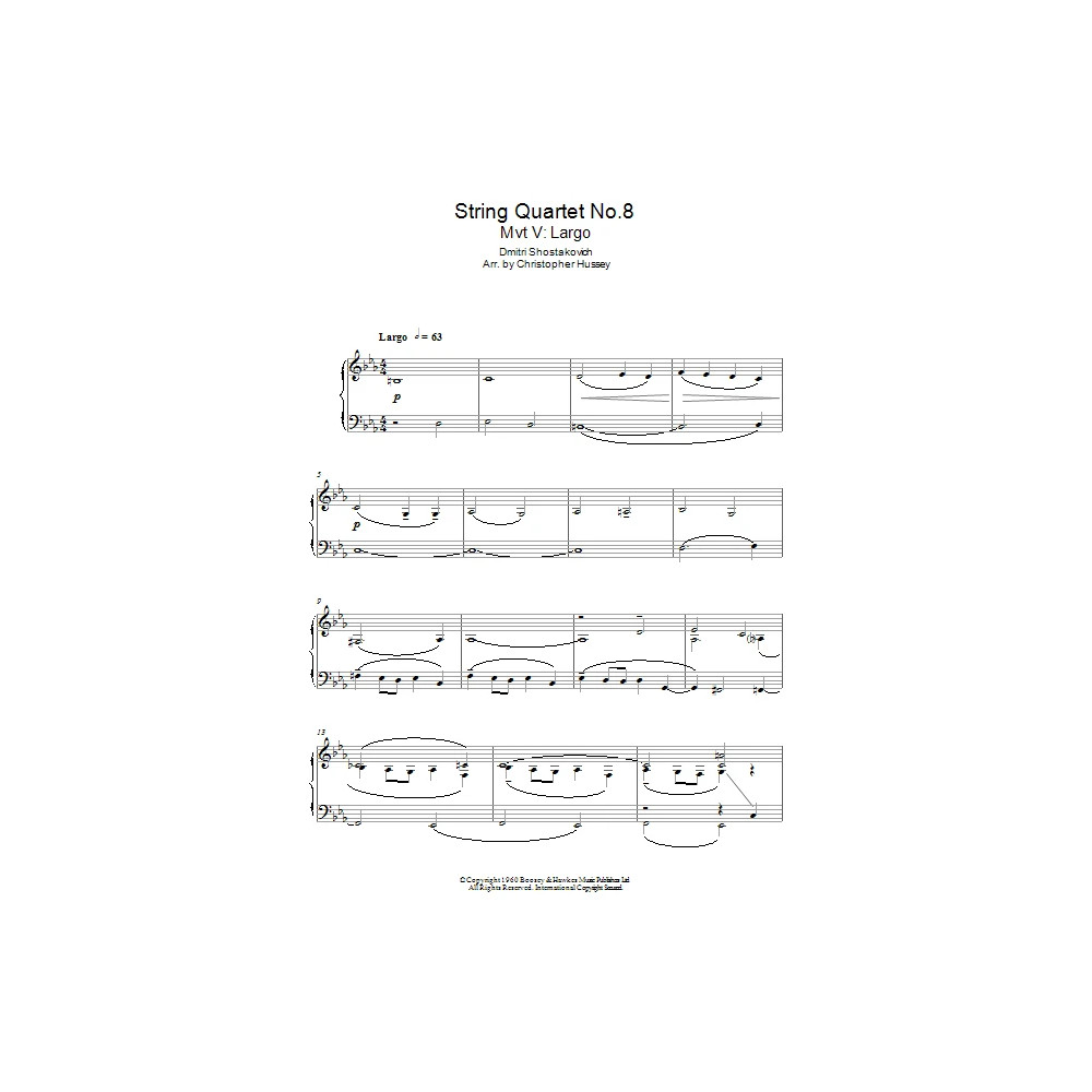 String Quartet No. 8