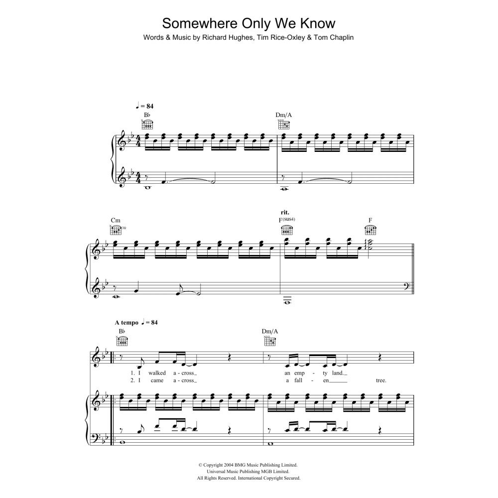 Somewhere Only We Know