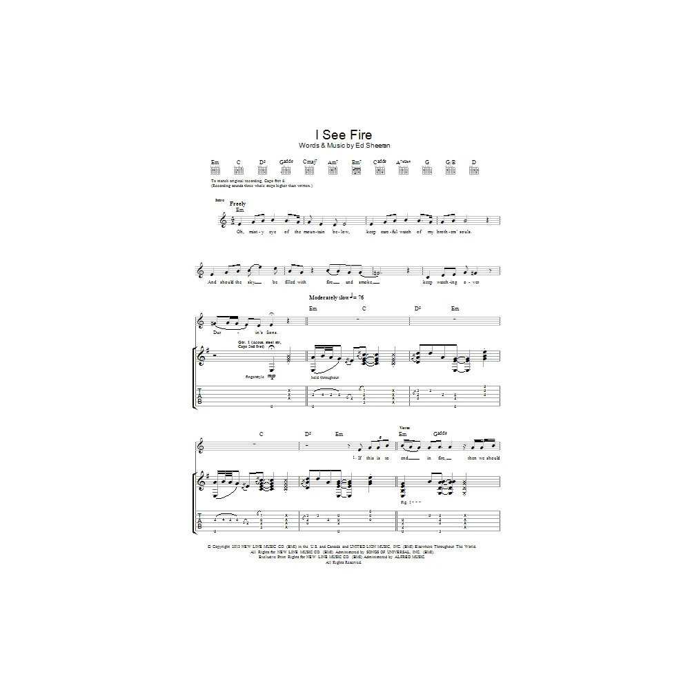 I See Fire (from The Hobbit)