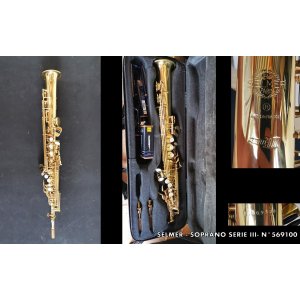 Selmer Soprano-SERIE-III - Estado nuevo